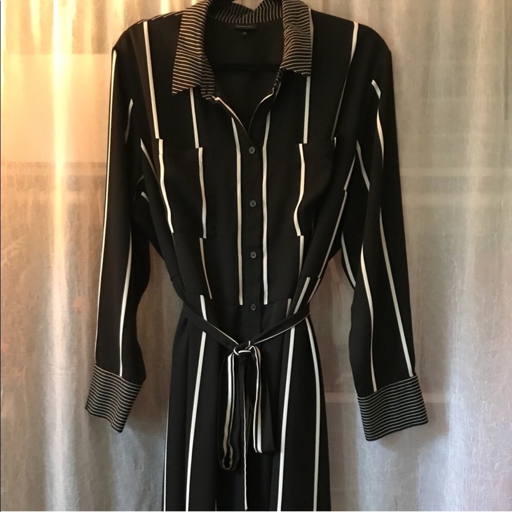 Black and white dress